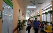 Bệnh viện sạch, mát, xanh như công viên Bệnh viện sạch, mát, xanh như công viên