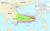 Diễn biến về cường độ thất thường của bão số 6 sắp đổ bộ vào đất liền Diễn biến về cường độ thất thường của bão số 6 sắp đổ bộ vào đất liền