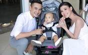 Thúy Diễm - Lương Thế Thành lần đầu bế con đi sự kiện Thúy Diễm - Lương Thế Thành lần đầu bế con đi sự kiện