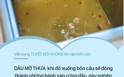 Mẹo vặt: 8 thứ tuyệt đối không được vứt vào bồn cầu vì cực kỳ "nguy hiểm", nếu ngoan cố có ngày nhà sẽ ngập nước thải Mẹo vặt: 8 thứ tuyệt đối không được vứt vào bồn cầu vì cực kỳ "nguy hiểm", nếu ngoan cố có ngày nhà sẽ ngập nước thải