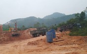 Tam Nông - Phú Thọ: Lợi dụng san gạt đường đi để khai thác khoáng sản trái phép? Tam Nông - Phú Thọ: Lợi dụng san gạt đường đi để khai thác khoáng sản trái phép?
