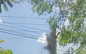 Kinh hoàng phát hiện người đàn ông bị điện giật, treo ngược trên cột điện Kinh hoàng phát hiện người đàn ông bị điện giật, treo ngược trên cột điện