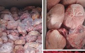 Thu giữ 40 tấn thịt đông lạnh hôi thối suýt bị làm giò chả Thu giữ 40 tấn thịt đông lạnh hôi thối suýt bị làm giò chả