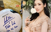 Cầu thủ Tiến Linh tặng món quà đặc biệt cho con trai Á hậu Tú Anh Cầu thủ Tiến Linh tặng món quà đặc biệt cho con trai Á hậu Tú Anh