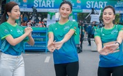 Dàn Hoa hậu Việt Nam, diễn viên Thanh Sơn, BTV Mai Ngọc tham gia chạy ủng hộ người dân miền Trung Dàn Hoa hậu Việt Nam, diễn viên Thanh Sơn, BTV Mai Ngọc tham gia chạy ủng hộ người dân miền Trung