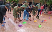 Hà Tĩnh khẩn trương dọn dẹp để học sinh sớm trở lại trường sau mưa lũ Hà Tĩnh khẩn trương dọn dẹp để học sinh sớm trở lại trường sau mưa lũ