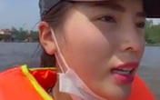 Thuyền cứu trợ của Hoa hậu Kỳ Duyên bị lật Thuyền cứu trợ của Hoa hậu Kỳ Duyên bị lật