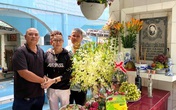 Phước Sang, Trịnh Kim Chi viếng mộ Lê Công Tuấn Anh Phước Sang, Trịnh Kim Chi viếng mộ Lê Công Tuấn Anh