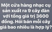Bà mẹ bức xúc khi con giải "3600 : 4 = 900" vẫn bị gạch thẳng thừng, xem đáp án liền quay lại xin lỗi cô giáo Bà mẹ bức xúc khi con giải "3600 : 4 = 900" vẫn bị gạch thẳng thừng, xem đáp án liền quay lại xin lỗi cô giáo