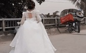 Cô dâu vẫn cố nhận hàng ship khi đang đám cưới Cô dâu vẫn cố nhận hàng ship khi đang đám cưới