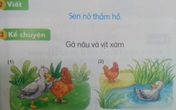 Thêm sách giáo khoa tiếng Việt lớp 1 bị “chê” một số ngữ liệu “có vấn đề” Thêm sách giáo khoa tiếng Việt lớp 1 bị “chê” một số ngữ liệu “có vấn đề”