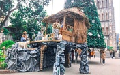 Không khí Giáng sinh ngập tràn phố phường Hà Nội Không khí Giáng sinh ngập tràn phố phường Hà Nội