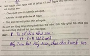 Cô giáo gửi bài giải của con về, bà mẹ "muối mặt" trong khi cư dân mạng cười không dứt Cô giáo gửi bài giải của con về, bà mẹ "muối mặt" trong khi cư dân mạng cười không dứt
