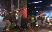 Nhóm côn đồ đuổi đánh 2 tài xế công nghệ bị vì nghĩ nhìn đểu Nhóm côn đồ đuổi đánh 2 tài xế công nghệ bị vì nghĩ nhìn đểu