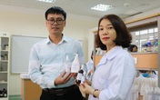 Hải Phòng: Thầy trò trường Đại học Hàng hải điều chế nước rửa tay khô sát khuẩn phát miễn phí trong trường Hải Phòng: Thầy trò trường Đại học Hàng hải điều chế nước rửa tay khô sát khuẩn phát miễn phí trong trường