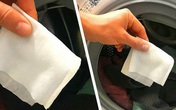 Công dụng của việc cho hai tờ khăn ướt vào máy giặt khiến bà nội trợ nào cũng muốn học theo Công dụng của việc cho hai tờ khăn ướt vào máy giặt khiến bà nội trợ nào cũng muốn học theo