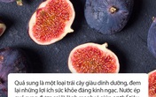Một ly nước ép quả sung mỗi ngày, bạn sẽ không còn uể oải, mệt mỏi ngay đầu hè oi ả và còn vô số lợi ích khác Một ly nước ép quả sung mỗi ngày, bạn sẽ không còn uể oải, mệt mỏi ngay đầu hè oi ả và còn vô số lợi ích khác