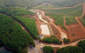 Huyện Can Lộc, Hà Tĩnh: San đồi, đào ao hồ… xây khu sinh thái “chui” trên đất rừng Huyện Can Lộc, Hà Tĩnh: San đồi, đào ao hồ… xây khu sinh thái “chui” trên đất rừng