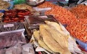 Cá khô tẩm ướp hóa chất thách thức thiu thối Cá khô tẩm ướp hóa chất thách thức thiu thối