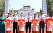 Thủ tướng dự lễ khánh thành đền thờ gia tiên Chủ tịch Hồ Chí Minh Thủ tướng dự lễ khánh thành đền thờ gia tiên Chủ tịch Hồ Chí Minh