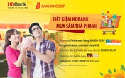 Tiết kiệm HDBank, mua sắm thả phanh Tiết kiệm HDBank, mua sắm thả phanh