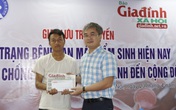 Gần 25 triệu đồng trao đến bé trai 7 ngày tuổi bị thoát vị thành bụng
