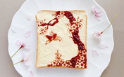Những lát bánh mì đẹp như tranh vẽ Những lát bánh mì đẹp như tranh vẽ