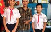 2 học sinh nhặt được của rơi trả lại, không nhận tiền cảm tạ 2 học sinh nhặt được của rơi trả lại, không nhận tiền cảm tạ