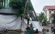 Ngôi nhà nghiêng dọa đổ ở Hải Phòng được dựng thẳng lại như thế nào? Ngôi nhà nghiêng dọa đổ ở Hải Phòng được dựng thẳng lại như thế nào?