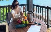 Hoa hậu Đỗ Mỹ Linh cùng đại gia đình nghỉ dưỡng ở Phú Quốc Hoa hậu Đỗ Mỹ Linh cùng đại gia đình nghỉ dưỡng ở Phú Quốc