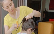 5 tuổi, con trai ngậm thìa vàng của Thu Minh đã bắt đầu hỏi "Sao mẹ phải che mặt con" 5 tuổi, con trai ngậm thìa vàng của Thu Minh đã bắt đầu hỏi "Sao mẹ phải che mặt con"