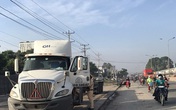 Lái xe container đỗ lên vỉa hè, cuốn chết nữ công nhân Lái xe container đỗ lên vỉa hè, cuốn chết nữ công nhân