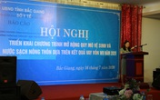 Bắc Giang: Trao đổi kinh nghiệm trong thực hiện vệ sinh nông thôn Bắc Giang: Trao đổi kinh nghiệm trong thực hiện vệ sinh nông thôn