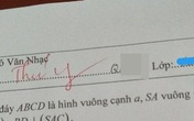 Thấy học trò điền thiếu tên trong bài kiểm tra, giáo viên vội ra tay giúp đỡ nhưng cách viết khiến trò chỉ muốn "độn thổ" Thấy học trò điền thiếu tên trong bài kiểm tra, giáo viên vội ra tay giúp đỡ nhưng cách viết khiến trò chỉ muốn "độn thổ"
