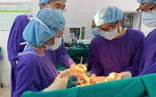 Phẫu thuật lấy khối u gan khổng lồ kịp thời cứu sống người bệnh Phẫu thuật lấy khối u gan khổng lồ kịp thời cứu sống người bệnh