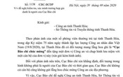 Đang làm rõ mục đích của đối tượng giả danh là người của Cục Báo chí tặng hoa Công an tỉnh Thanh Hóa Đang làm rõ mục đích của đối tượng giả danh là người của Cục Báo chí tặng hoa Công an tỉnh Thanh Hóa