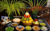 Rằm tháng 7, chị em đua khoe mâm cỗ đẹp như tranh, chỉ muốn ngắm mãi mà không nỡ ăn Rằm tháng 7, chị em đua khoe mâm cỗ đẹp như tranh, chỉ muốn ngắm mãi mà không nỡ ăn