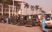 Hàng trăm cán bộ, chiến sĩ, công nhân ra quân bảo vệ môi trường, trật tự ATGT tại quận Nam Từ Liêm (Hà Nội) Hàng trăm cán bộ, chiến sĩ, công nhân ra quân bảo vệ môi trường, trật tự ATGT tại quận Nam Từ Liêm (Hà Nội)