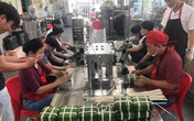 Dịch vụ nấu bánh chưng thuê đắt hàng thời điểm sát Tết