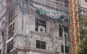 Sập giàn giáo công trình, 5 người bị thương Sập giàn giáo công trình, 5 người bị thương