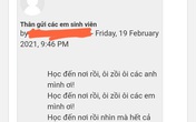 Sợ sinh viên xuống tinh thần khi học online, thầy giáo có cách cổ vũ đáng yêu hết nấc Sợ sinh viên xuống tinh thần khi học online, thầy giáo có cách cổ vũ đáng yêu hết nấc