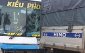 5 ôtô va chạm liên hoàn trên quốc lộ 1 5 ôtô va chạm liên hoàn trên quốc lộ 1