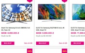 Bán hết ăn Tết, tivi hạng sang giảm giá tới 50% Bán hết ăn Tết, tivi hạng sang giảm giá tới 50%