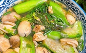 "Bon" miệng món canh rau dền chay "Bon" miệng món canh rau dền chay