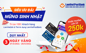 Mở thẻ tín dụng, người tiêu dùng nhận ngay 150.000 đồng Mở thẻ tín dụng, người tiêu dùng nhận ngay 150.000 đồng