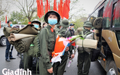 Tân binh Hải Phòng bịn rịn trong ngày nhập ngũ Tân binh Hải Phòng bịn rịn trong ngày nhập ngũ