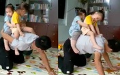 Thích thú khoảnh khắc "người hùng" Nguyễn Ngọc Mạnh làm ngựa cho các con trong ngày đoàn tụ Thích thú khoảnh khắc "người hùng" Nguyễn Ngọc Mạnh làm ngựa cho các con trong ngày đoàn tụ