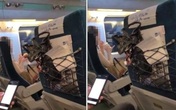 Bị nhắc nhở trên tàu, cô gái Hàn quát: 'Có biết bố tôi là ai không?' Bị nhắc nhở trên tàu, cô gái Hàn quát: 'Có biết bố tôi là ai không?'