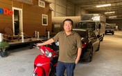 Hành động đẹp của chủ xe Mercedes với người đi xe máy cũ Hành động đẹp của chủ xe Mercedes với người đi xe máy cũ