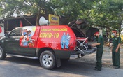 Bộ đội vào tận vùng dịch tuyên truyền phòng chống COVID-19 và công tác chuẩn bị bầu cử